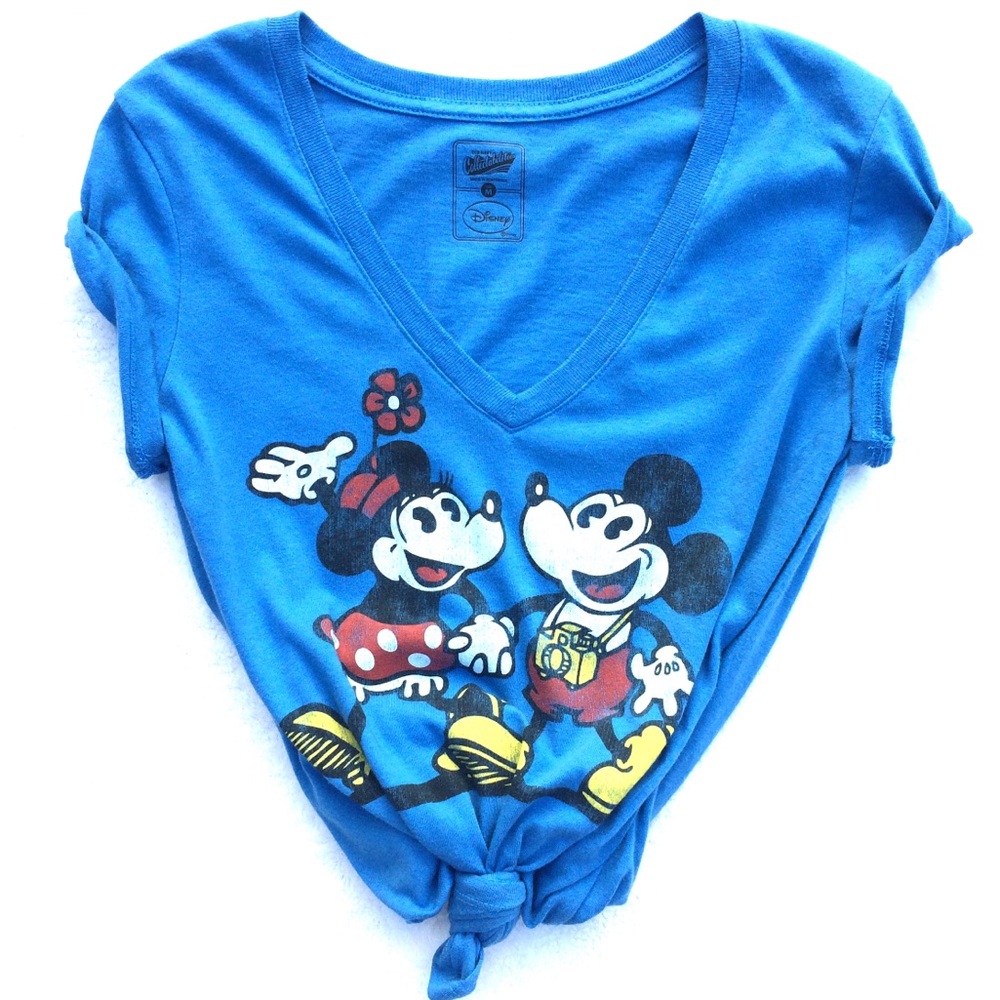 Disney collectible tee shirt Mickey & Minnie shirt - Picture 2 of 8